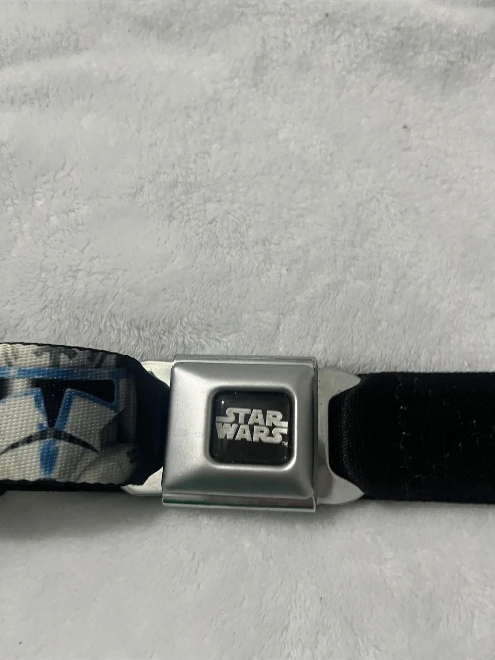 Buckle Down Bot’s Star Wars Storm Trooper Seatbelt style belt